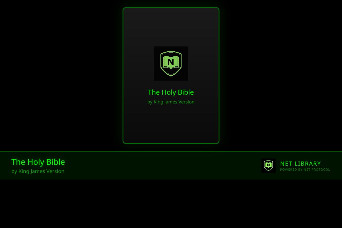 The Holy Bible by King James Version